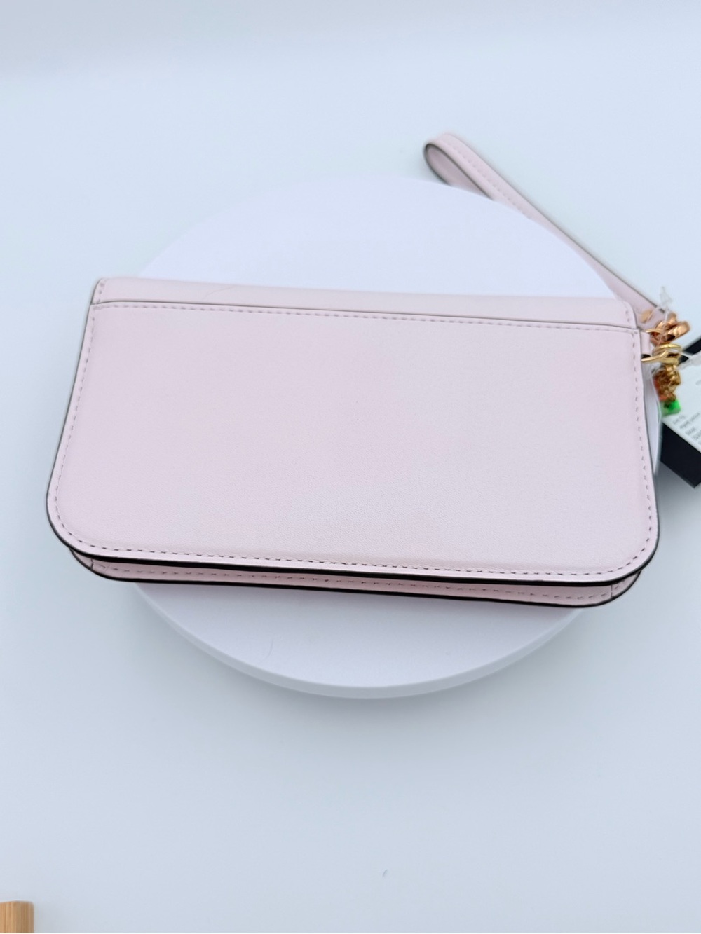 Kate Spade Dakota Flip Smooth Leather Shimmer Pink NWT - Picture 10 of 11